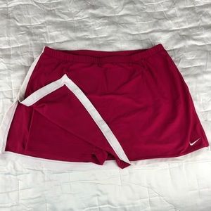 Nike Dri-Fit Tennis Border Skirt Small EUC